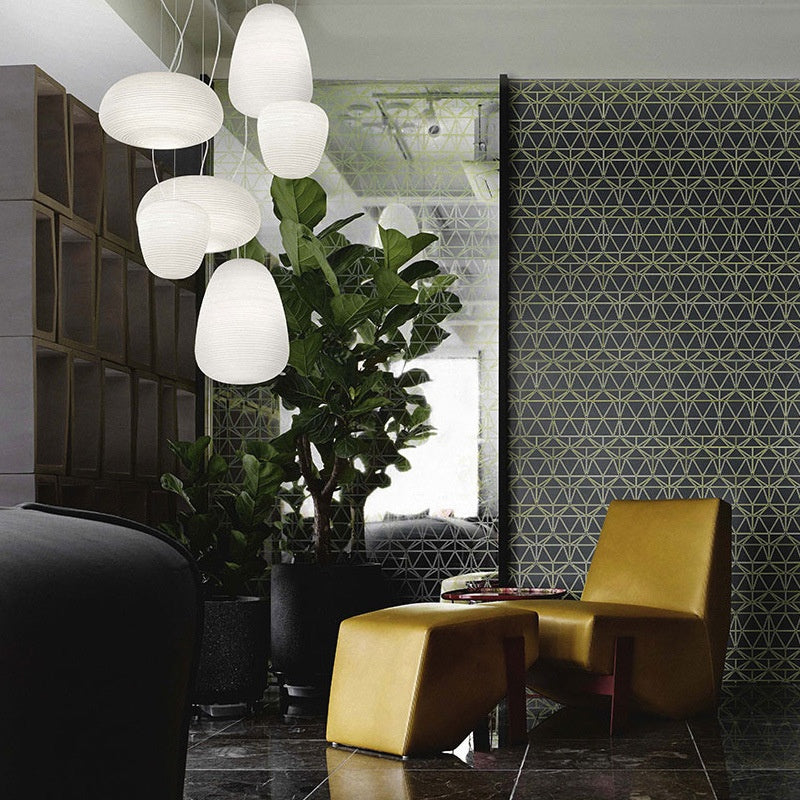 Sculptural Nordic Glass Pendant Light