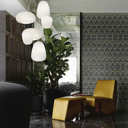 Sculptural Nordic Glass Pendant Light