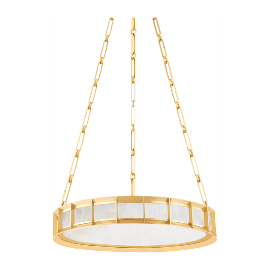 Alabaster Column LED Chandelier / Default Title