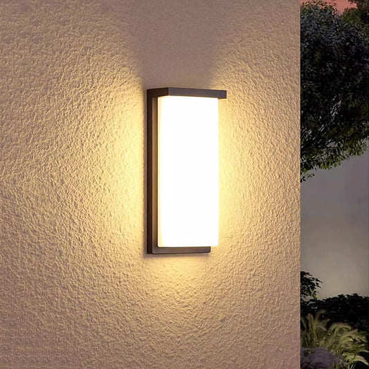 Square Architectural LED Wall Light / White Light / A 18W